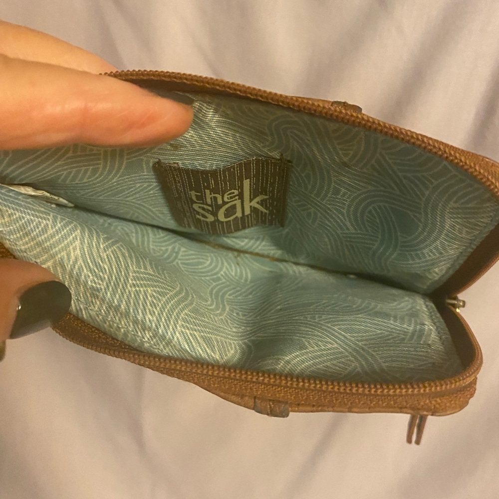 The Sak Brown Leather Coin Purse - Picture 3 of 3